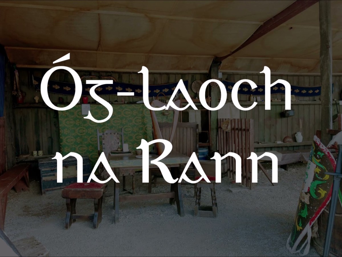 “The Minstrel Boy” as Gaeilge!